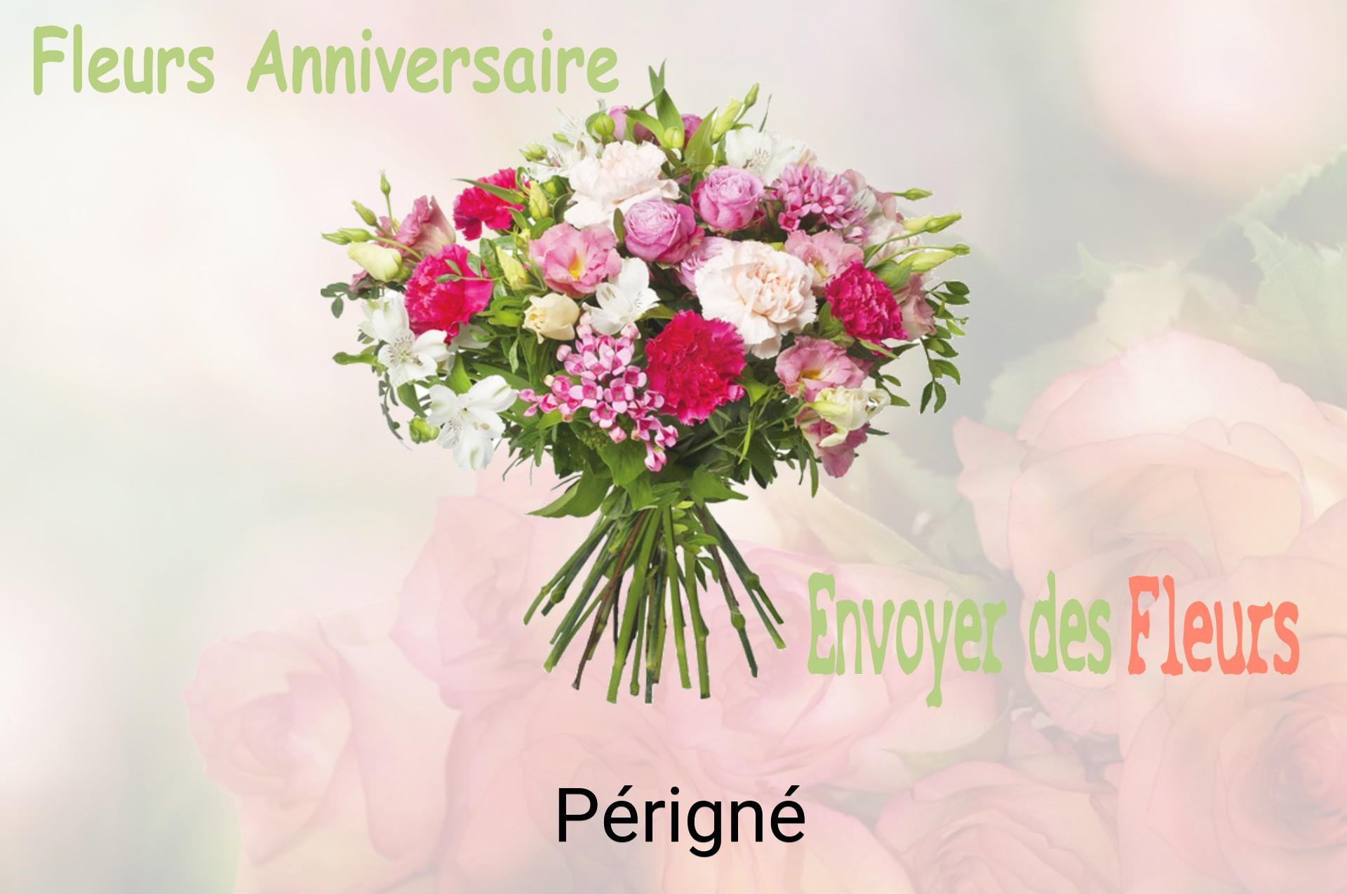 Bouquet de fleurs d’anniversaire livré à Périgné